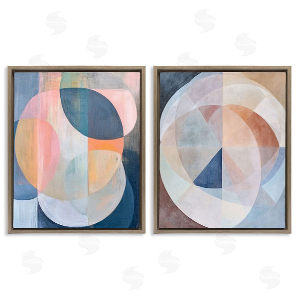 Stupell Industries Ramona Murdock | Pastel Centric Geometrics