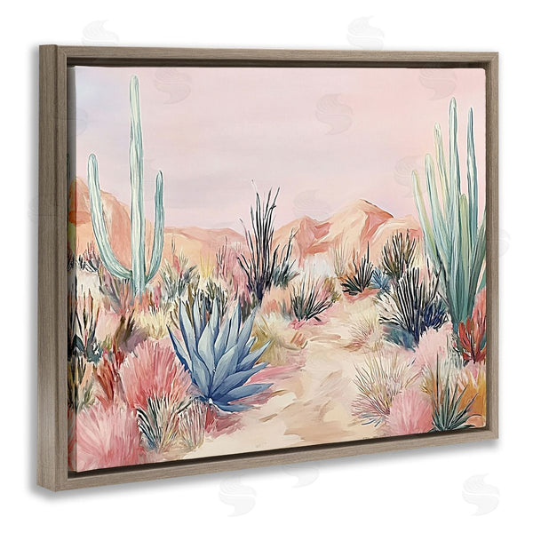 Stupell Industries Ramona Murdock | Pastel Desert Wonderland