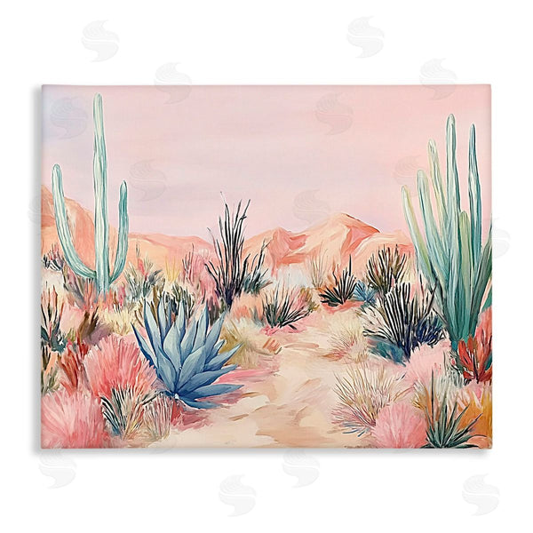 stupell industries Ramona Murdock | Pastel Desert Wonderland