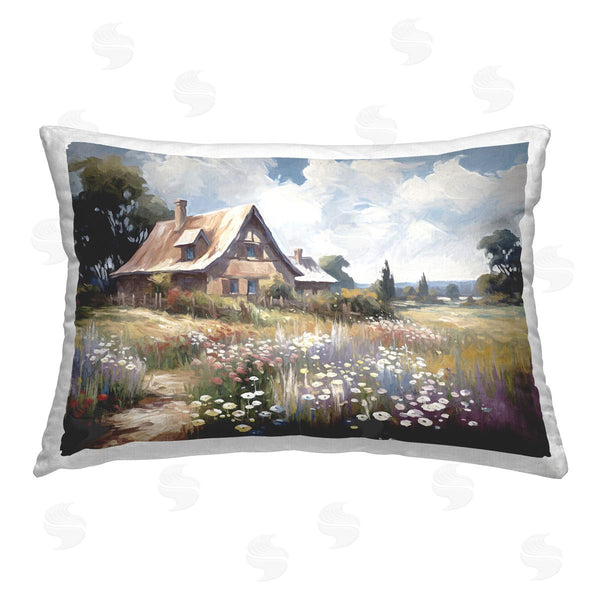 stupell industries Ramona Murdock | Pleasant Cottage Meadow