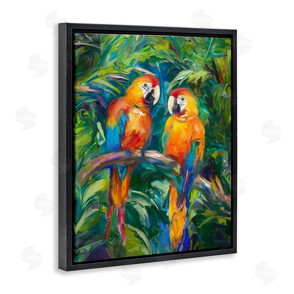 Stupell Industries Ramona Murdock | Rainforest Parrot Branch