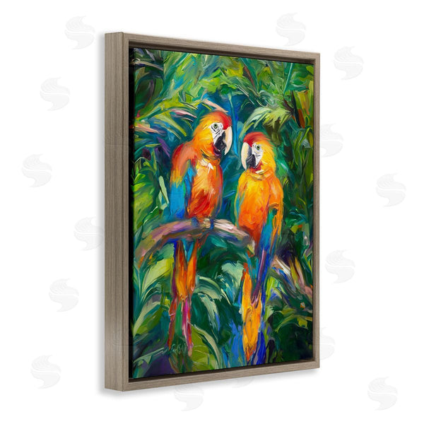 Stupell Industries Ramona Murdock | Rainforest Parrot Branch