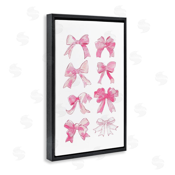 Stupell Industries Ramona Murdock | Rows Of Pink Bows