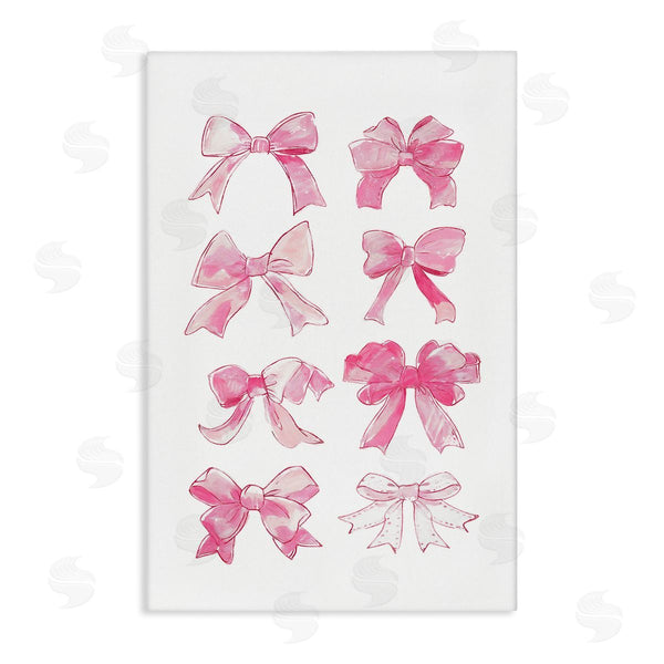 stupell industries Ramona Murdock | Rows Of Pink Bows