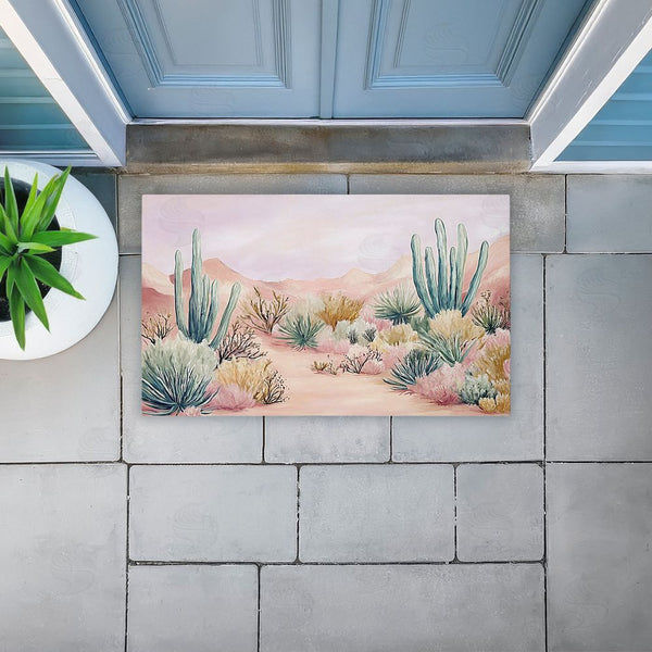 Stupell Industries Ramona Murdock | Sandy Desert Wonderland Non-Woven Door Mat
