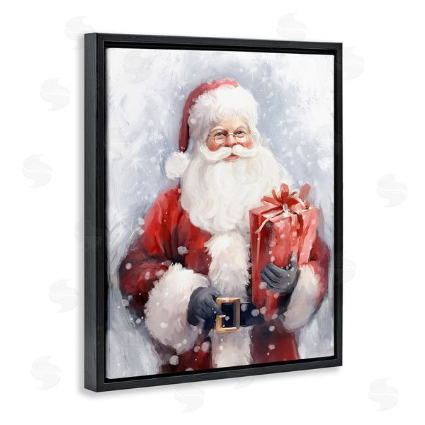 Stupell Industries Ramona Murdock | Santa With Red Gift Wall Art