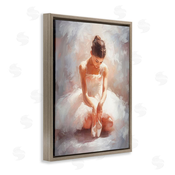 Stupell Industries Ramona Murdock | Serene Ballerina Portrait Wall Art