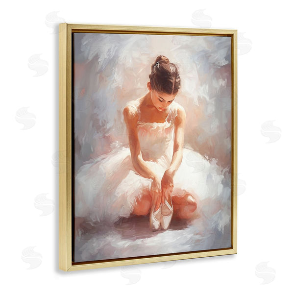 Stupell Industries Ramona Murdock | Serene Ballerina Portrait Wall Art