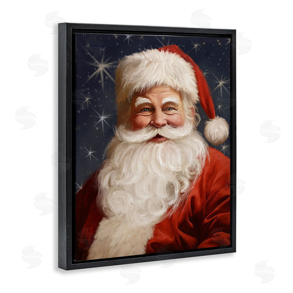 Stupell Industries Ramona Murdock | Smiling Santa Claus Portrait Wall Art