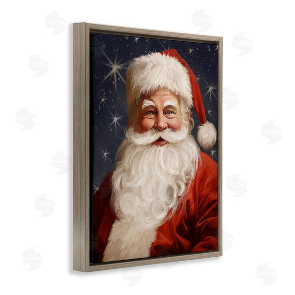 Stupell Industries Ramona Murdock | Smiling Santa Claus Portrait Wall Art