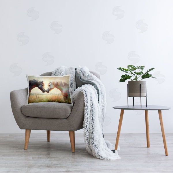 Stupell Industries Ramona Murdock | Soft Sunlit Horses