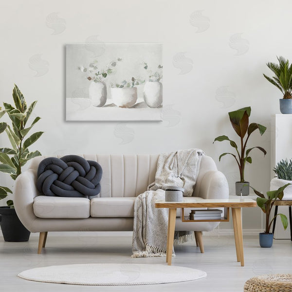 Stupell Industries Ramona Murdock | Subtle White Eucalyptus Wall Art