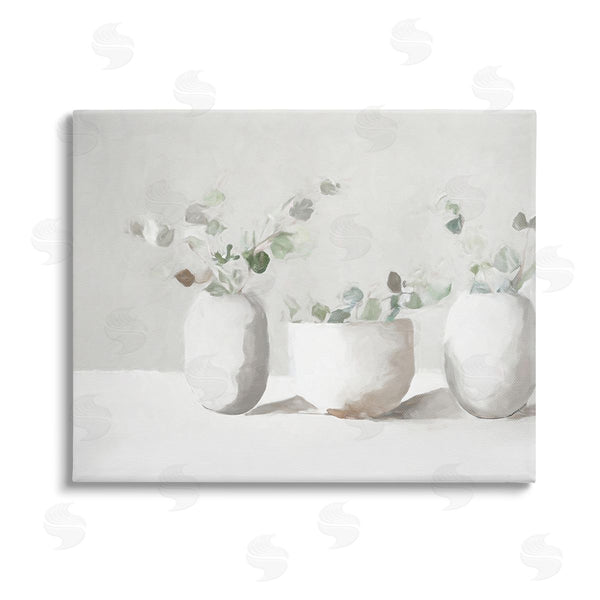 stupell industries Ramona Murdock | Subtle White Eucalyptus Wall Art
