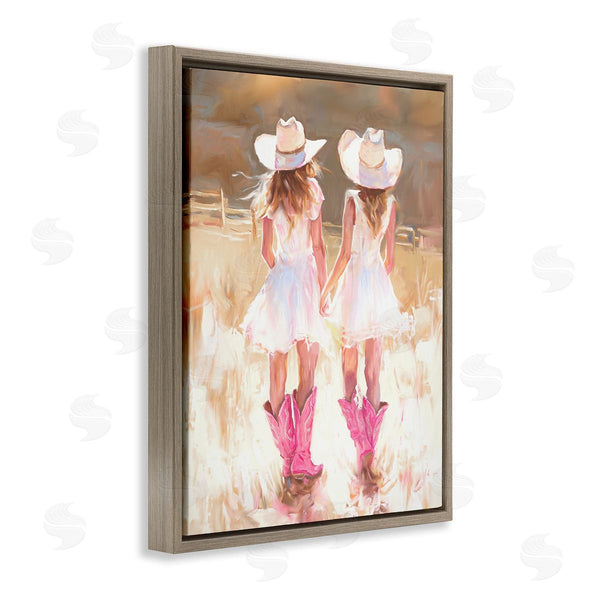 Stupell Industries Ramona Murdock | Sunlit Cowgirl Sisters Wall Art
