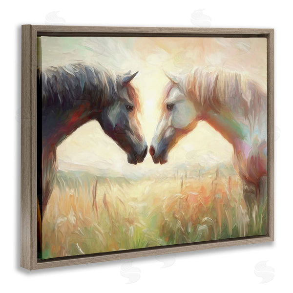 Stupell Industries Ramona Murdock | Sunlit Horse Pair