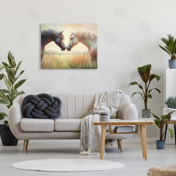 Stupell Industries Ramona Murdock | Sunlit Horse Pair Wall Art