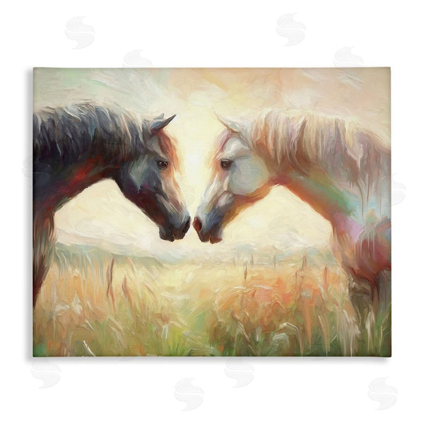 stupell industries Ramona Murdock | Sunlit Horse Pair Wall Art