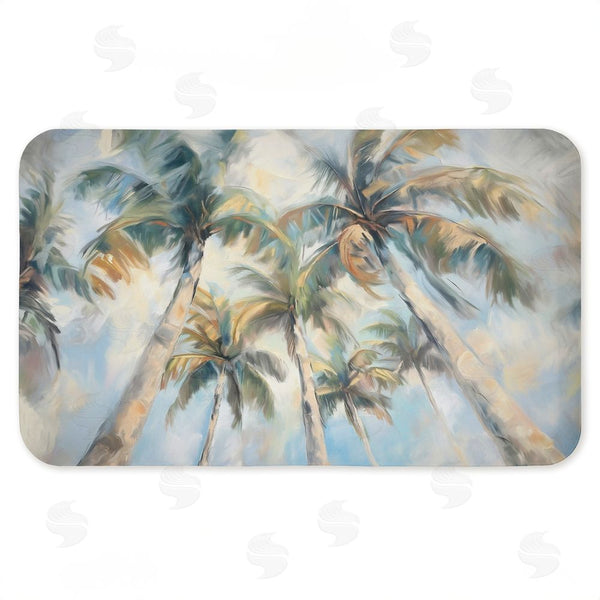 stupell industries Ramona Murdock | Swaying Palms Abstract Anti-Fatigue Mat