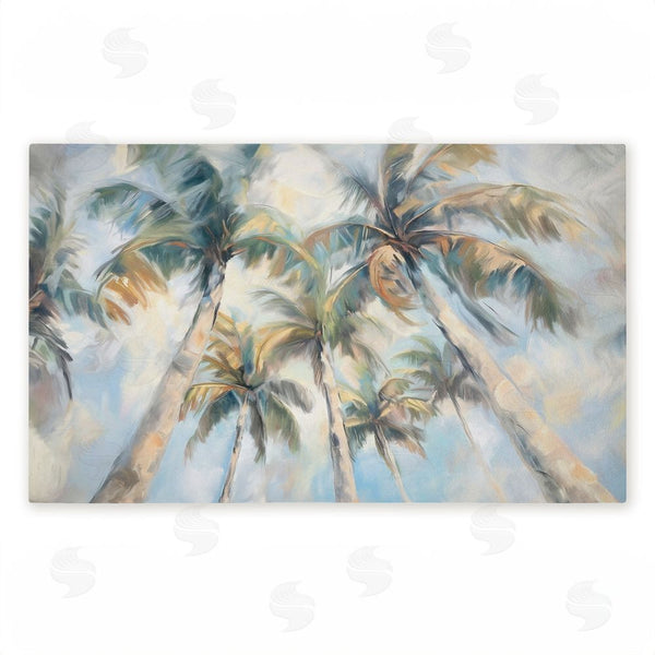 stupell industries Ramona Murdock | Swaying Palms Abstract Non-Woven Door Mat