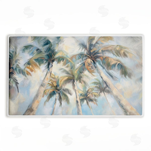 stupell industries Ramona Murdock | Swaying Palms Abstract Plush Bath Mat