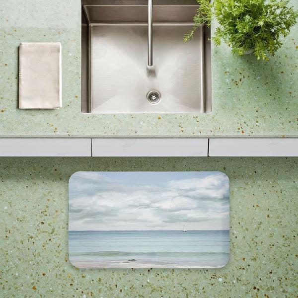 Stupell Industries Ramona Murdock | That Day In Paradise Anti-Fatigue Mat