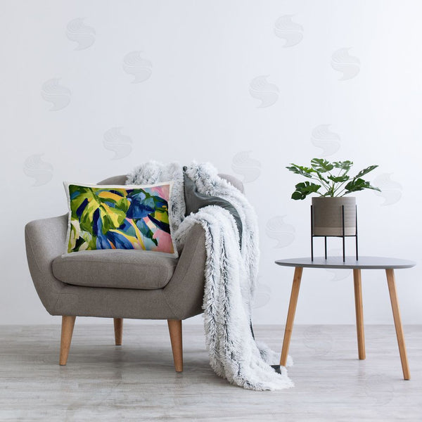 Stupell Industries Ramona Murdock | Tropical Leaves Layered