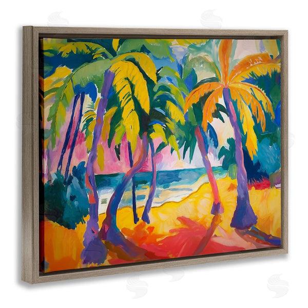 Stupell Industries Ramona Murdock | Tropical Palm Paradise