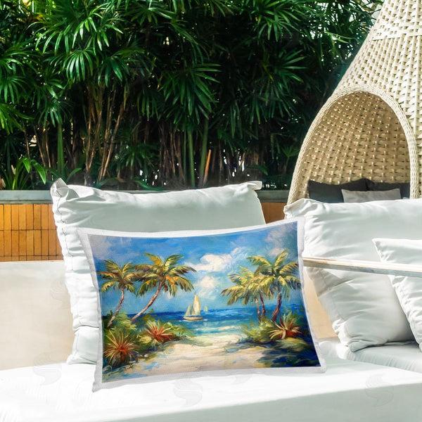 Stupell Industries Ramona Murdock | Tropical Paradise Harbor