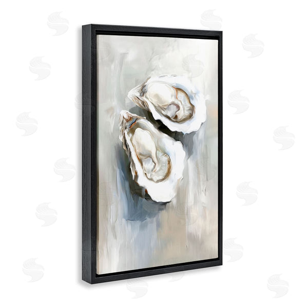Stupell Industries Ramona Murdock | Two Oysters Seashell Mirage
