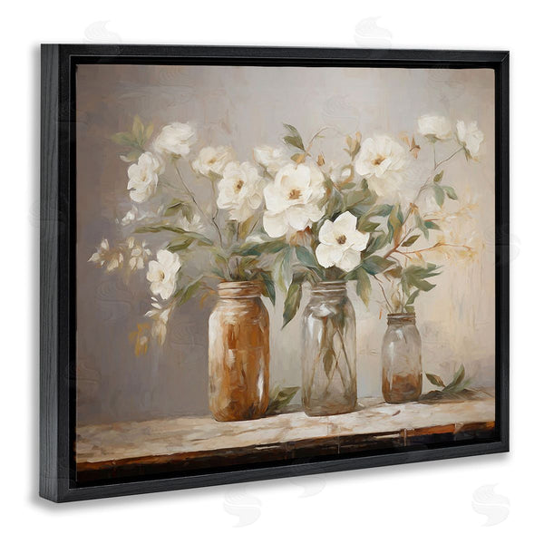 Stupell Industries Ramona Murdock | Vintage Farmhouse Blooms Wall Art