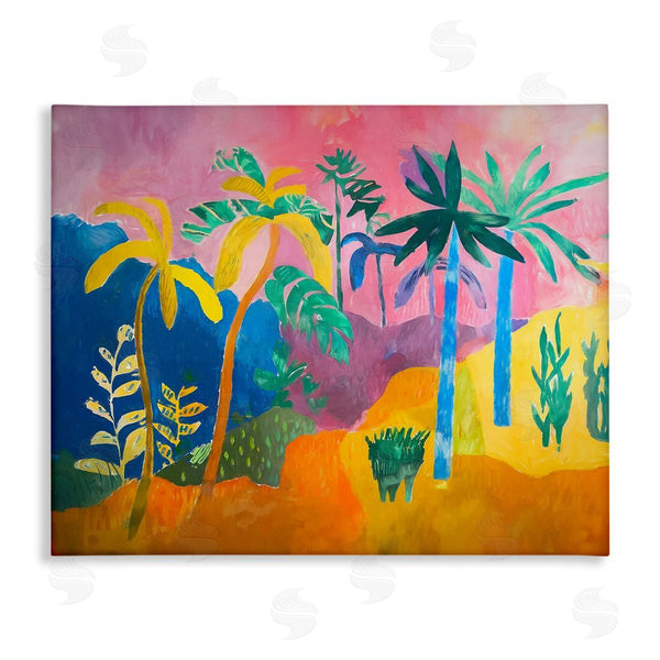 stupell industries Ramona Murdock | Vivid Tropical Palms