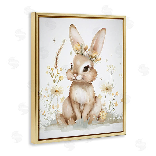 Stupell Industries Ramona Murdock | Whimsical Baby Rabbit