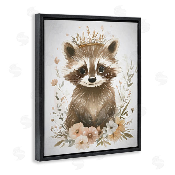 Stupell Industries Ramona Murdock | Whimsical Crowned Raccoon
