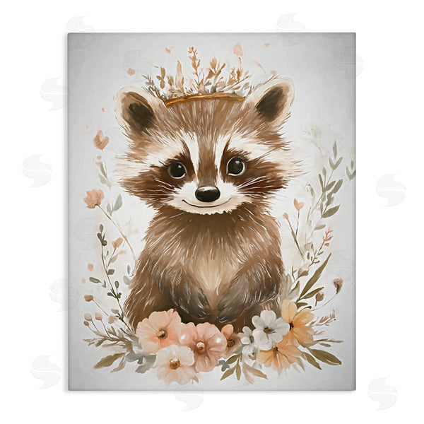 stupell industries Ramona Murdock | Whimsical Crowned Raccoon