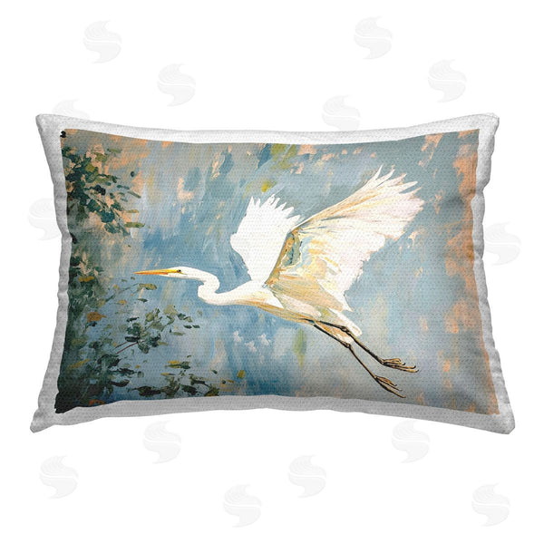 Stupell Industries Ramona Murdock | White Heron In Flight