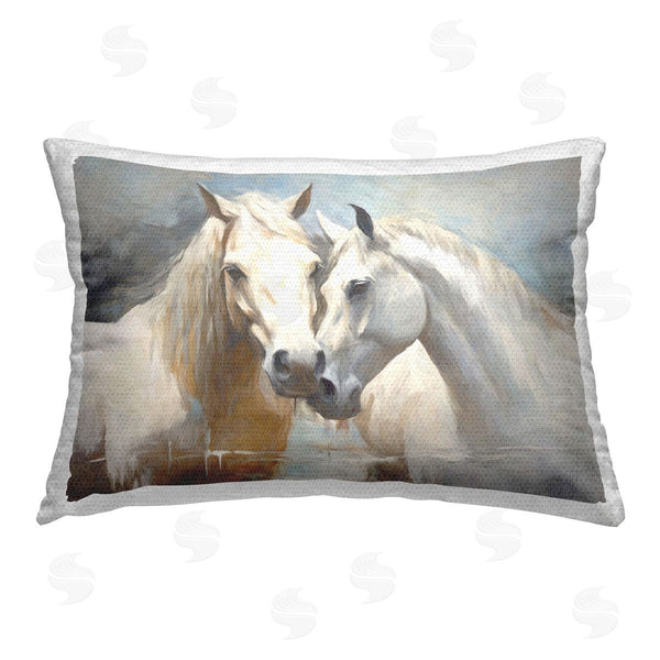 Stupell Industries Ramona Murdock | White Horses Abstraction