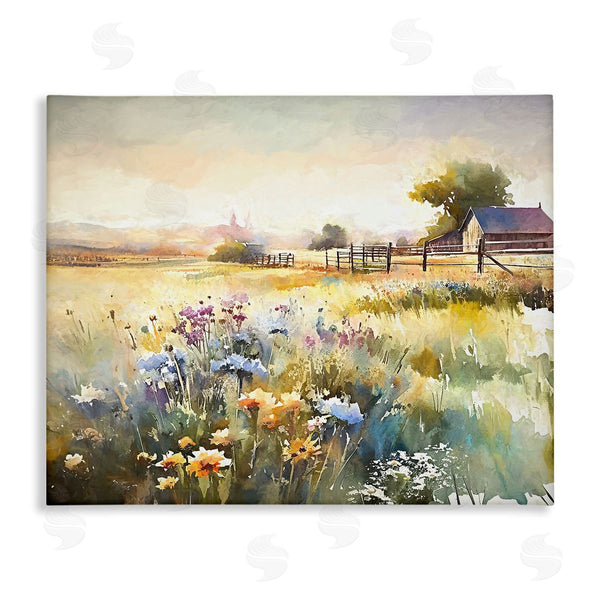 stupell industries Ramona Murdock | Wildflower Farm Field Wall Art