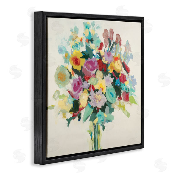 Stupell Industries Randy Hibberd | Abstract Spring Flower Bouquet Wall Art