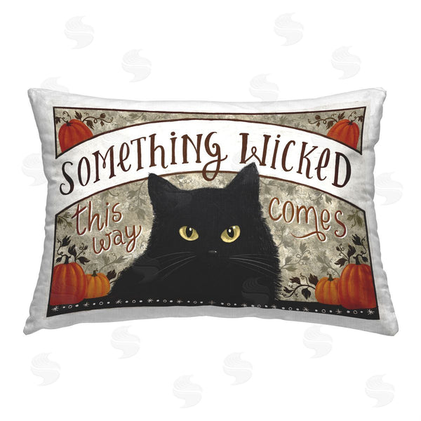 stupell industries Raquel Maciel | Something Wicked Halloween Cat