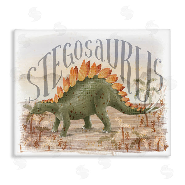 stupell industries Raquel Maciel | Stegosaurus In Nature Wall Art