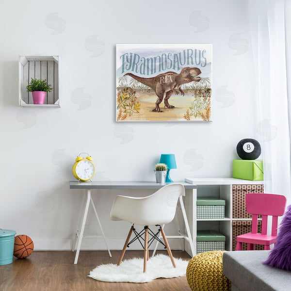 Stupell Industries Raquel Maciel | T-Rex In Nature Wall Art