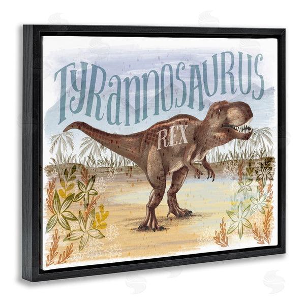 Stupell Industries Raquel Maciel | T-Rex In Nature Wall Art