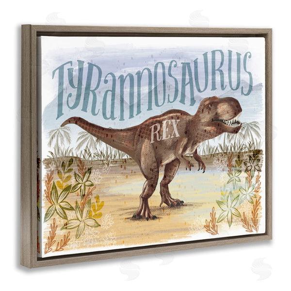 Stupell Industries Raquel Maciel | T-Rex In Nature Wall Art