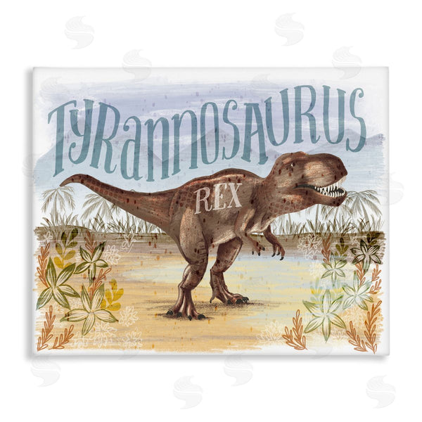 stupell industries Raquel Maciel | T-Rex in Nature Wall Art