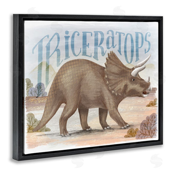 Stupell Industries Raquel Maciel | Triceratops In Nature Wall Art