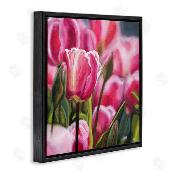 Stupell Industries Raquel Roth | Pink Tulips Garden Wall Art
