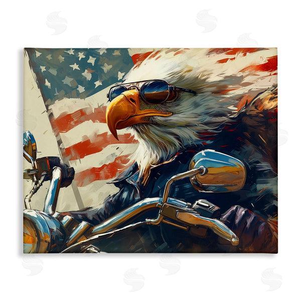 stupell industries Ray Heere | Patriotic Bald Eagle Wall Art