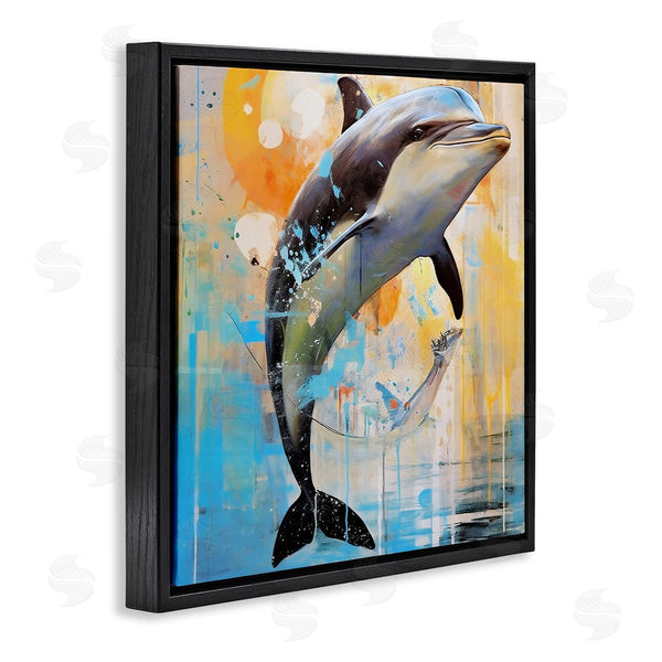 Stupell Industries Ray Powers | Abstract Sea Life Portrait