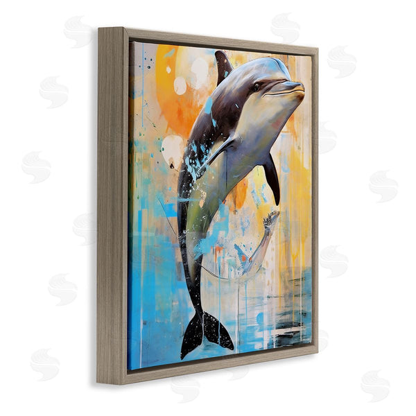 Stupell Industries Ray Powers | Abstract Sea Life Portrait