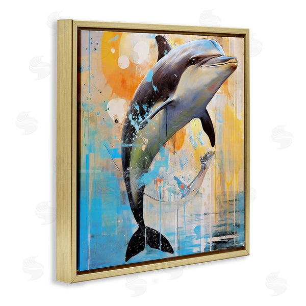 Stupell Industries Ray Powers | Abstract Sea Life Portrait